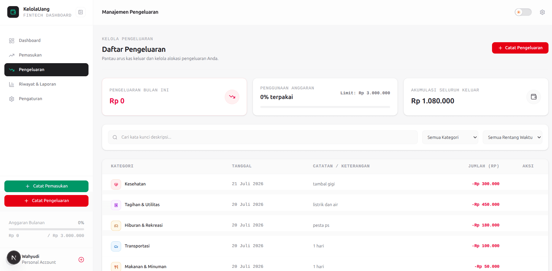 Kelola Uang (Finance Tracker) - image 4