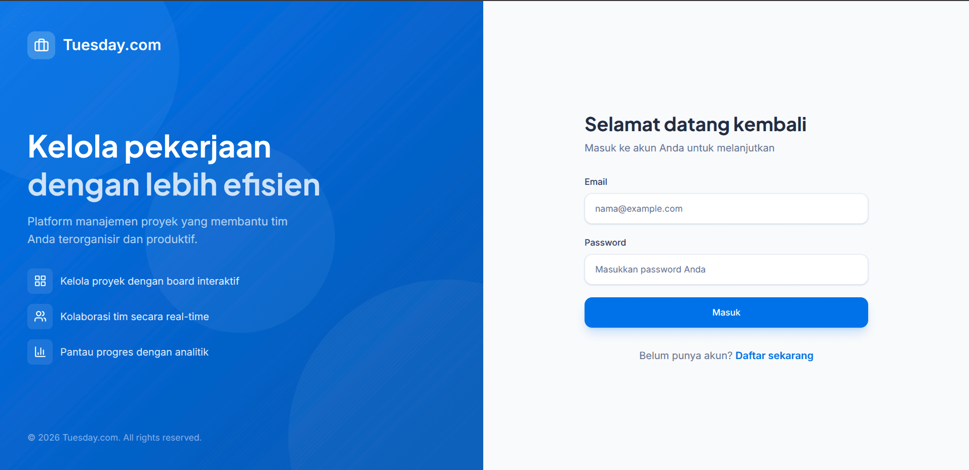 Tuesday (Task Management Platform) - image 1